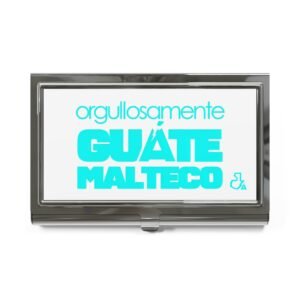 Tarjetero de GUATE, accesorio elegante y moderno, imprescindible para quienes valoran la organización.
