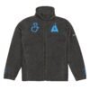 Cozy Unisex Fleece Jacket - Custom Embroidery for Adventurers, Perfect Gift for Travelers, Outdoor Wear, Hiking Gear, Every Day Comfort