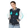 Trendy Unisex Letterman Jacket, Casual Streetwear, Retro College Style, Personalized Gift, Cool Outdoor Layer
