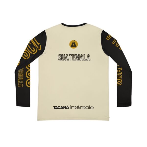 Camisa de manga larga con cuello en V para mujer, inspirada en La Antigua, le da un toque de estilo a tu guardarropa.