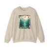Sudadera unisex inspirada en la naturaleza de Semuc Champey, perfecta para los amantes de la moda.