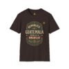 Camiseta unisex vintage de Guatemala con un estilo suave, perfecta para uso casual y como souvenir.