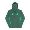 Demuestra tu orgullo guatemalteco con esta sudadera unisex de polar con cremallera, perfecta para aficionados al fútbol y viajeros.