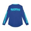 Camisa de manga larga con protección UV para hombre, perfecta para actividades al aire libre como el fútbol.