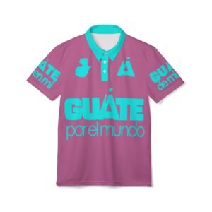 Polo unisex vibrante y moderno, perfecto para salidas de verano, viajes y celebraciones.
