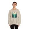 Sudadera unisex inspirada en la naturaleza de Semuc Champey, perfecta para los amantes de la moda.