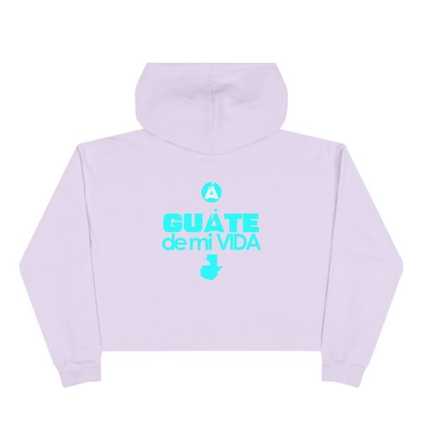 Sudadera corta con capucha de GUATE, estilo moderno y desenfadado, ideal para salidas o para relajarse en casa.