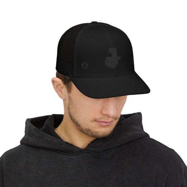 Gorra Texas Arrow, bordada con mapa de GUATE, estilo casual, para amantes de las actividades al aire libre.