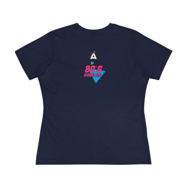 Camiseta de algodón inspirada en los 80s para mujer, imprescindible para darle un toque vintage a su armario.