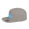 Esta gorra plana es elegante y ajustable, perfecta para el día a día.