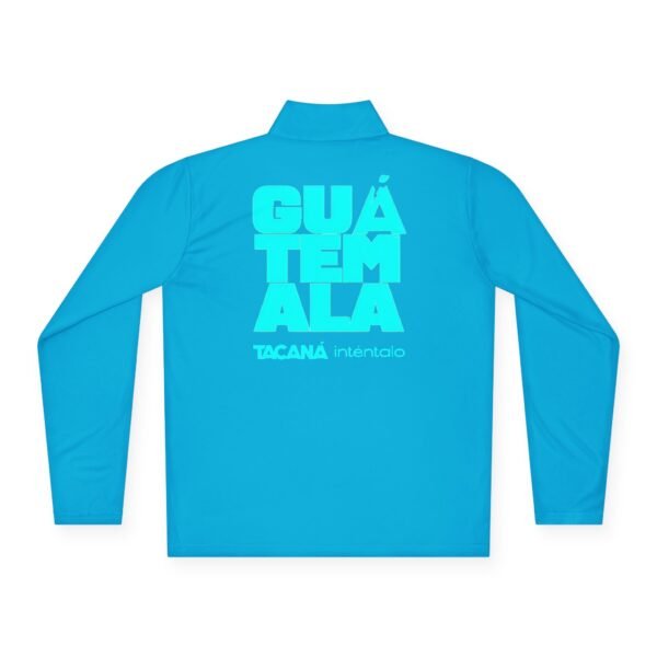 Guatemalan Pride Unisex Quarter-Zip Pullover, Cozy Gift for Travelers, Lightweight Jacket, Adventure Apparel, Casual Wear, Spring Fashion