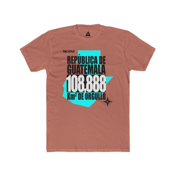 Una camiseta unisex de algodón que exhibe con orgullo la herencia guatemalteca, una opción versátil para cualquier ocasión.