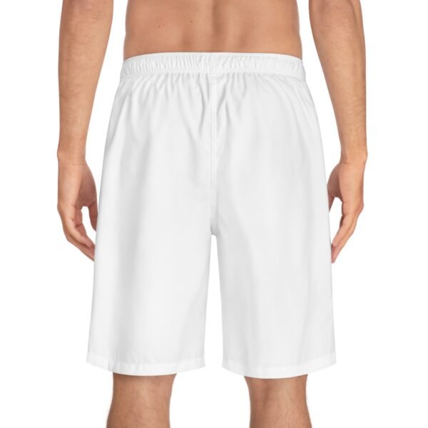 Men's Board Shorts with Vibrant Geometric Design, Beachwear, Summer Vacation, Surfing, Poolside Fun, Quick-Dry Shorts
