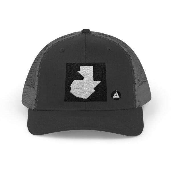 3774308886251574383_2048.jpeg Elegante gorra snapback con mapa de GUATEMALA, perfecta para amantes de la naturaleza y la moda.