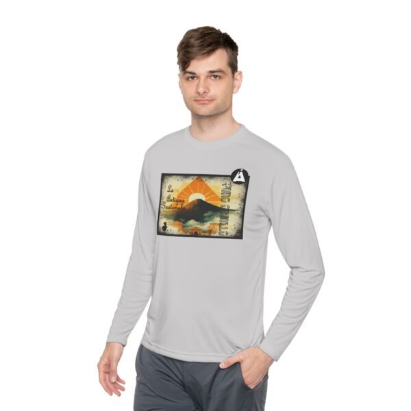Camiseta de La Antigua Guatemala, manga lasrga, unisex, para viajeros, ropa de aventura única.