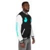 Trendy Unisex Letterman Jacket, Casual Streetwear, Retro College Style, Personalized Gift, Cool Outdoor Layer