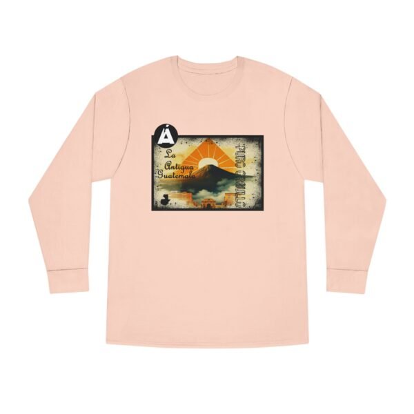 Camiseta de La Antigua Guatemala, manga larga, unisex, para viajeros, ropa de aventura única.