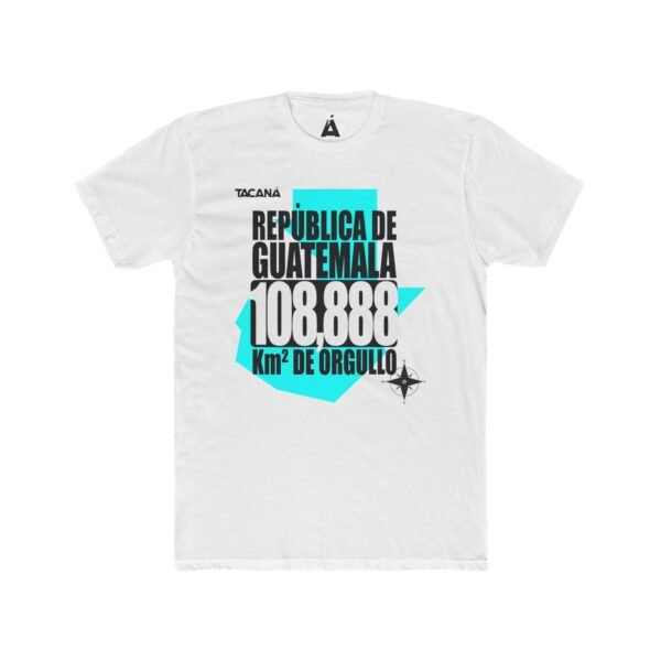 Una camiseta unisex de algodón que exhibe con orgullo la herencia guatemalteca, una opción versátil para cualquier ocasión.