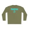 Camiseta unisex ligera manga larga espíritu guatemalteco perfecta para cualquier aficionado al fútbol.