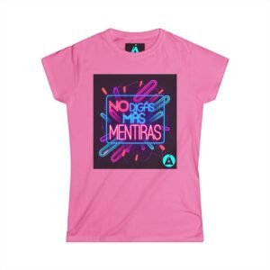 Camiseta para mujer, nostalgia de los 80s, perfecta para añadir un toque de color a tu armario.