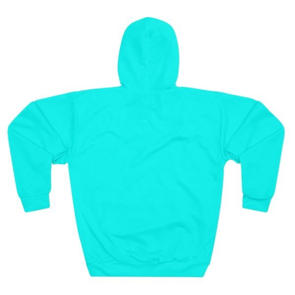 Vibrant Turquoise Unisex Pullover Hoodie, Cozy Everyday Wear, Perfect for Casual Outings, Gift for Friends, Comfortable Winter Layer