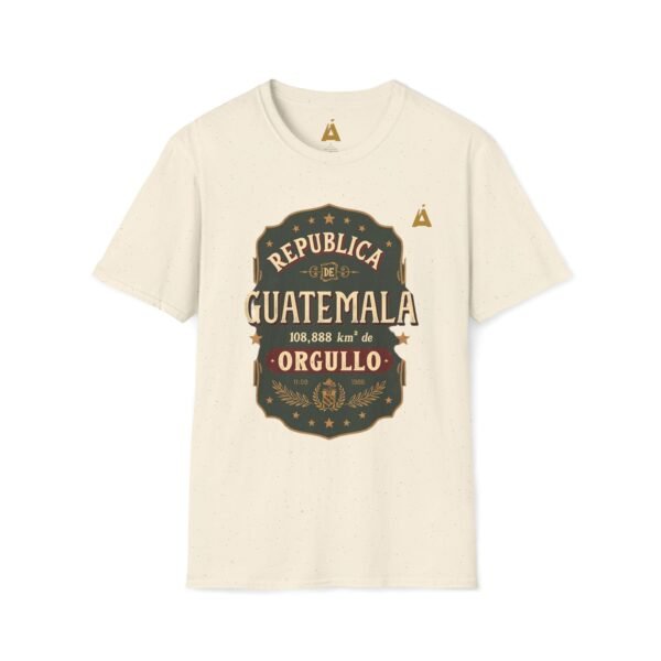 Camiseta unisex vintage de Guatemala con un estilo suave, perfecta para uso casual y como souvenir.