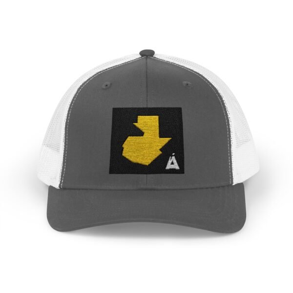 Gorra snapback con el mapa de Guatemala es el accesorio perfecto para aventureros y viajeros.