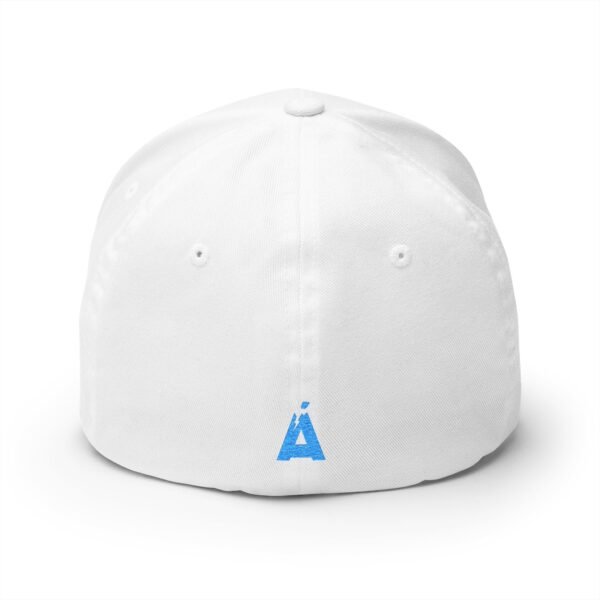 Elegante gorra bordada cerrada para cualquier ocasión. Perfecta como gorra deportiva.