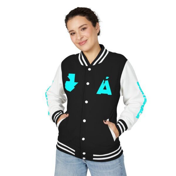 Trendy Unisex Letterman Jacket, Casual Streetwear, Retro College Style, Personalized Gift, Cool Outdoor Layer