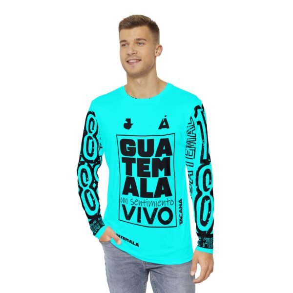 Guatemala Spirit Long Sleeve Shirt | Vibrant AOP Tee, Unisex Fashion, Travel Souvenir, Cultural Heritage, Every Day Wear