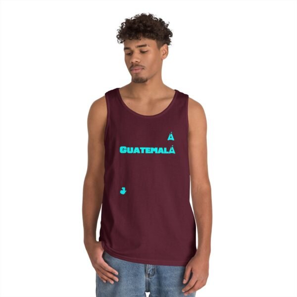 Camiseta sin mangas de GUATE, genial para uso diario, verano, gimnasio y playa, estilo y comodidad durante el calor.