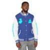 Trendy Unisex Letterman Jacket, Casual Streetwear, Retro College Style, Personalized Gift, Cool Outdoor Layer