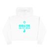 Sudadera corta con capucha de GUATE, estilo moderno y desenfadado, ideal para salidas o para relajarse en casa.