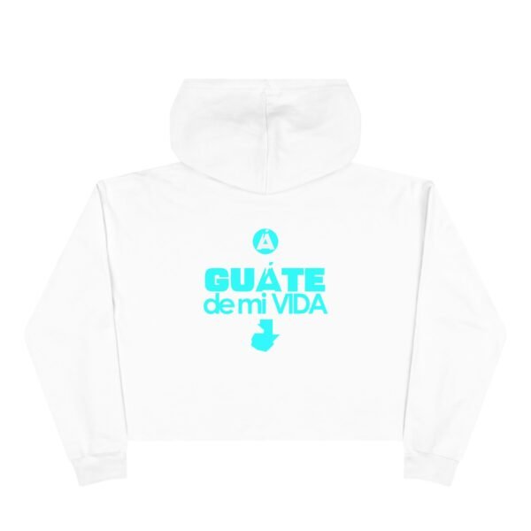 Sudadera corta con capucha de GUATE, estilo moderno y desenfadado, ideal para salidas o para relajarse en casa.