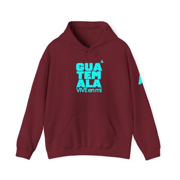 Mantente abrigado y con estilo con esta sudadera unisex Guatemala VIVE en Mí. Perfecta para mostrar tus raíces.