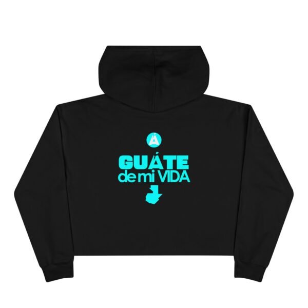 Sudadera corta con capucha de GUATE, estilo moderno y desenfadado, ideal para salidas o para relajarse en casa.