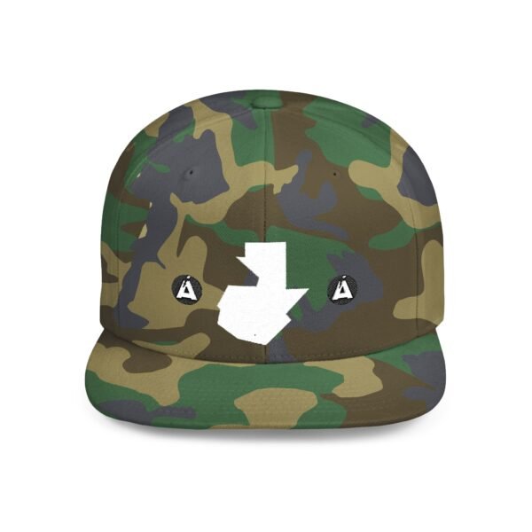 Gorra snapback con mapa de GUATE, perfecta como accesorio de moda para días de verano y salidas informales.