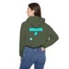 Sudadera de GUATE, con capucha ceñida para mujer, su cintura elástica y suave le da un aspecto moderno.