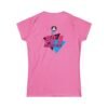 Camiseta para mujer, nostalgia de los 80s, perfecta para añadir un toque de color a tu armario.