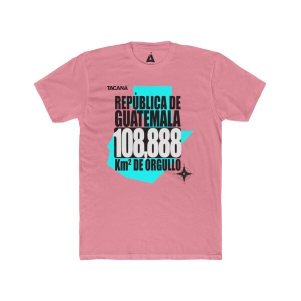 Una camiseta unisex de algodón que exhibe con orgullo la herencia guatemalteca, una opción versátil para cualquier ocasión.