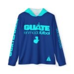 Presume tu orgullo guatemalteco, sudadera deportiva, ideal para entrenamientos, calentamientos y partidos de fútbol.