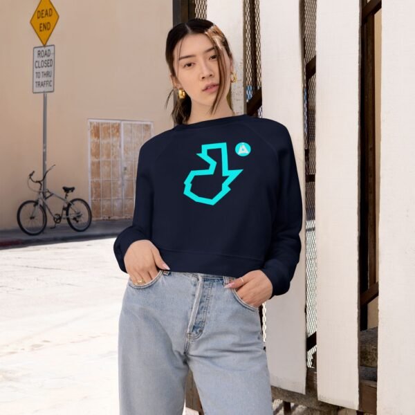 Chic Guatemala Map Cropped Fleece Pullover, Casual Top, Women's Hoodie, Gift for Her, Summer Style, Trendy Sweatshirt