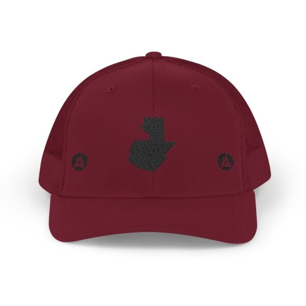 Gorra Texas Arrow, bordada con mapa de GUATE, estilo casual, para amantes de las actividades al aire libre.