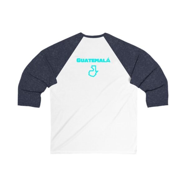 Guatemala Unisex 3/4 Sleeve Baseball Tee - Perfect for Sports, Casual Wear, Travel, Festivals, Cultural Celebrations