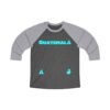 Guatemalan Pride Raglan Tee, Casual Unisex Shirt, Travel Souvenir, Gift for Him/Her, Unique Cultural Apparel, Perfect for Festivals