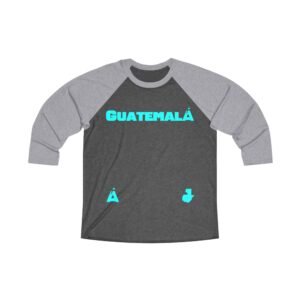 Guatemalan Pride Raglan Tee, Casual Unisex Shirt, Travel Souvenir, Gift for Him/Her, Unique Cultural Apparel, Perfect for Festivals