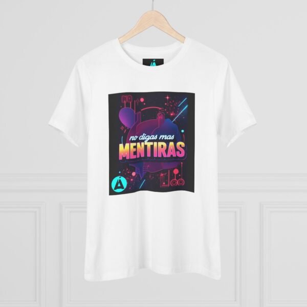 Camiseta de algodón inspirada en los 80s para mujer, imprescindible para darle un toque vintage a su armario.