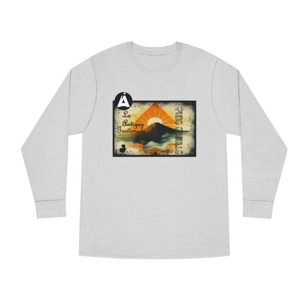 Camiseta de La Antigua Guatemala, manga larga, unisex, para viajeros, ropa de aventura única.