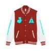 Trendy Unisex Letterman Jacket, Casual Streetwear, Retro College Style, Personalized Gift, Cool Outdoor Layer