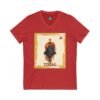 La camiseta unisex Tikal Vintage de cuello en V ofrece un look casual pero elegante.